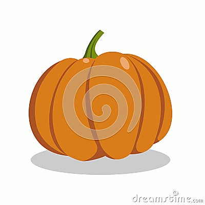 Orange pumpkin Stock Photo
